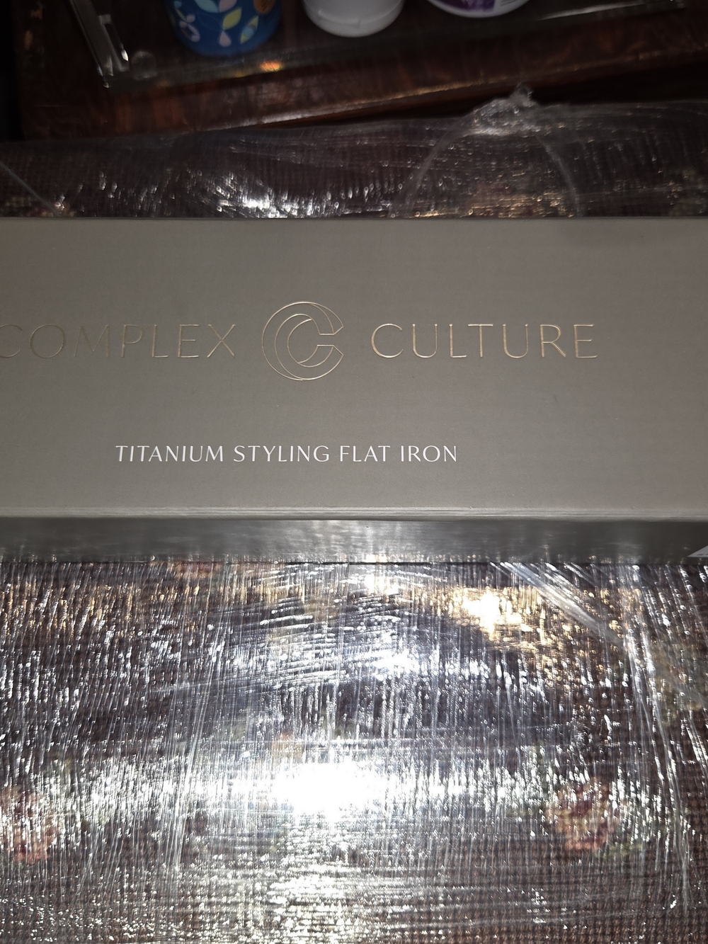 Complex Culture Titanium Styling Flat Iron in Gray